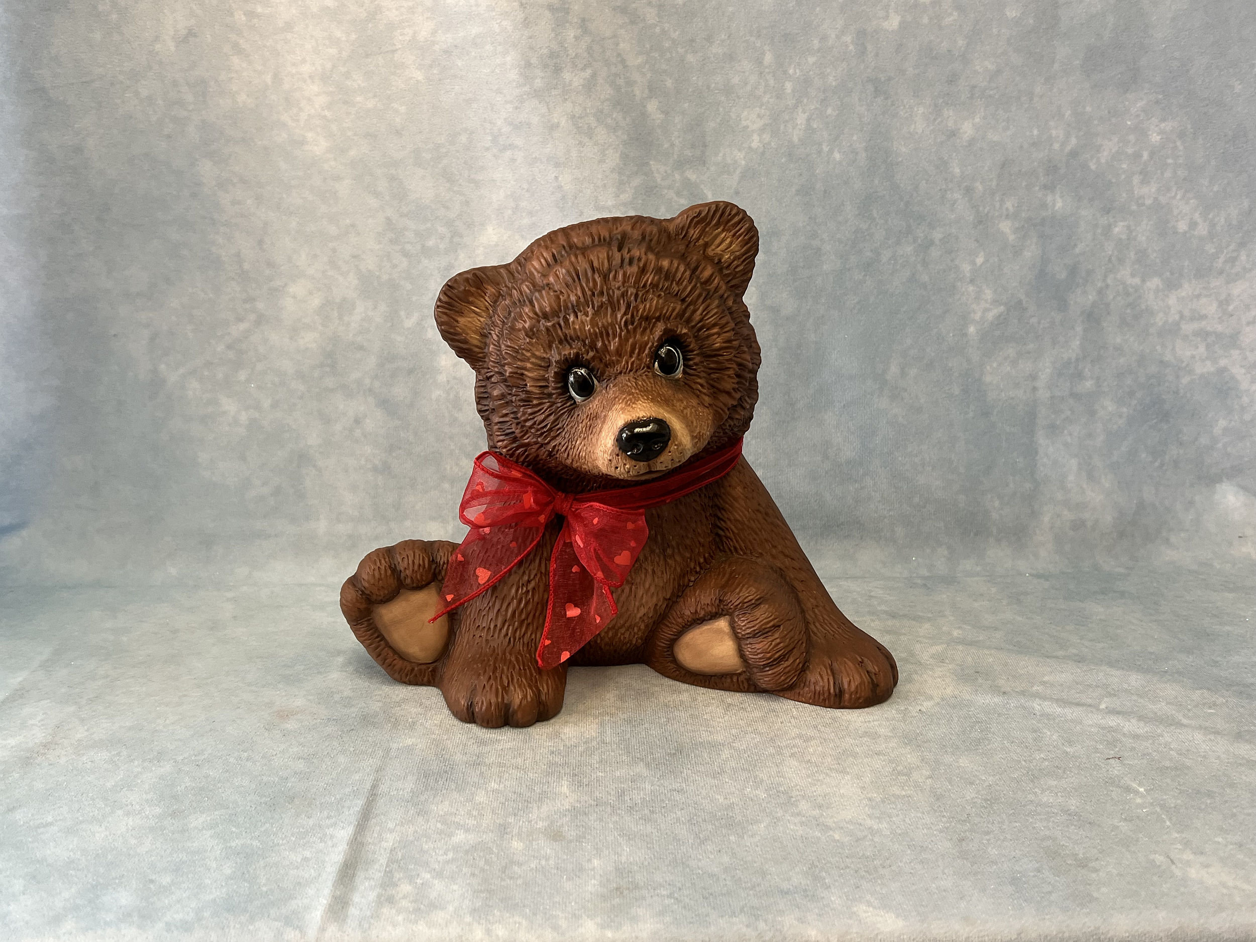 Hand-painted Ceramic Baby Bear: Keepsake Cabin Decor - Etsy