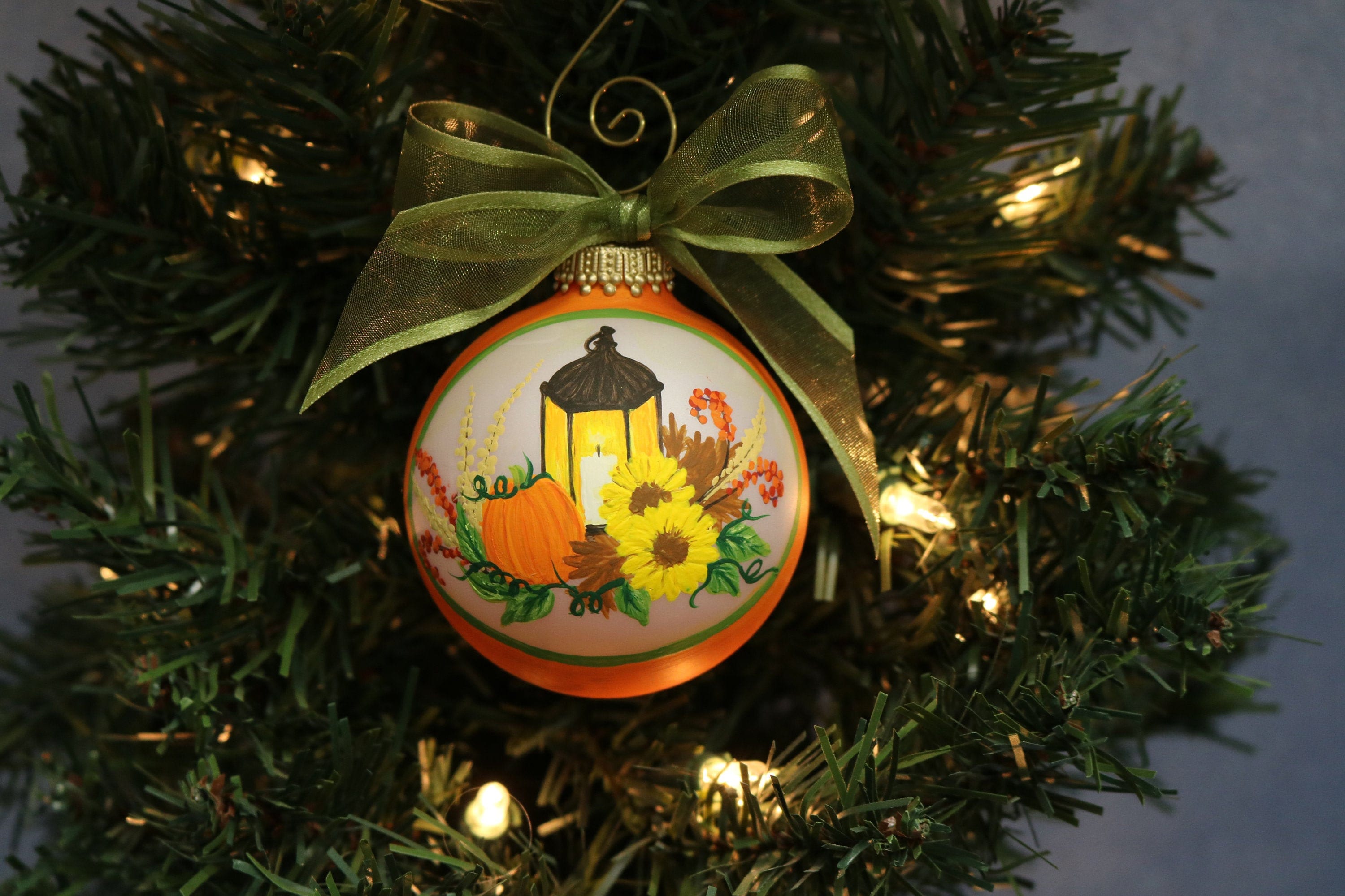 Herbst-Vogelscheuche Als Weihnachtsbaumspitze | Mehrfarbige Plüsch-Deko Für Thanksgiving & Weihnachten, Ca. 9 Cm