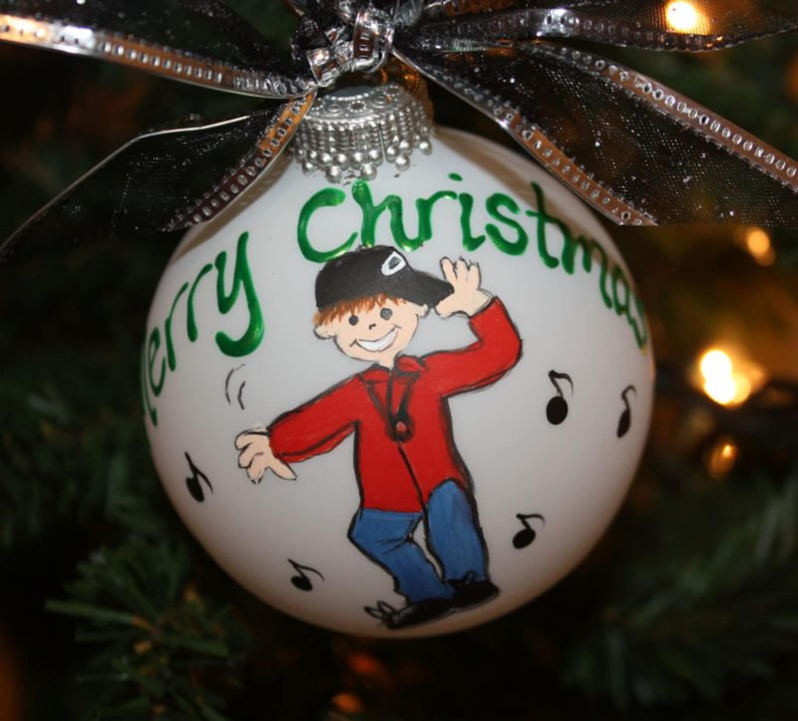 Hip Hop Ornament Personalized Dance Ornament Custom Dancer Etsy
