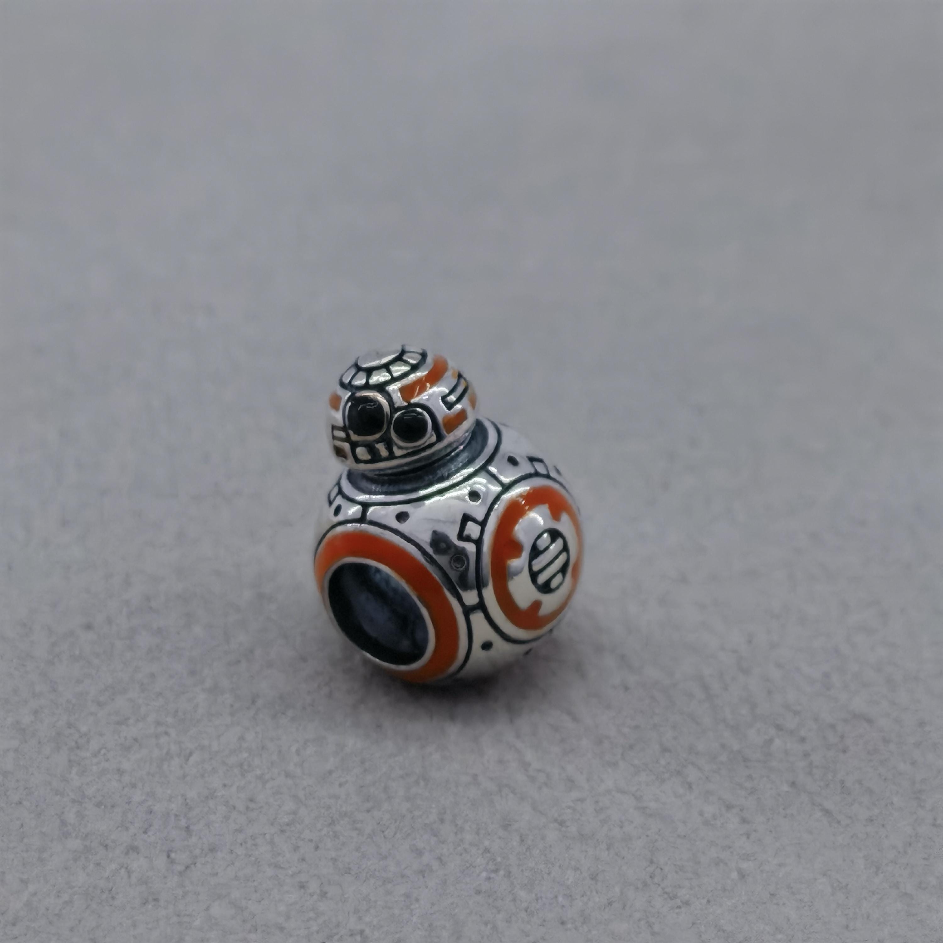 Pandora Sliver Charm Star Wars BB-8 - Etsy