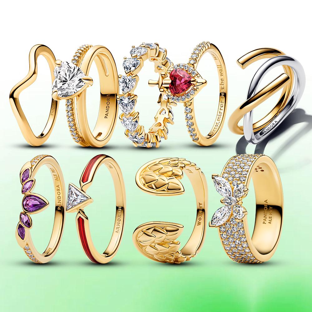 Pandora Themed Rings