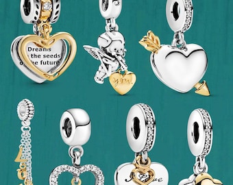 S925 sterling silver Valentine's Day cupid series Pandora jewelry pendant