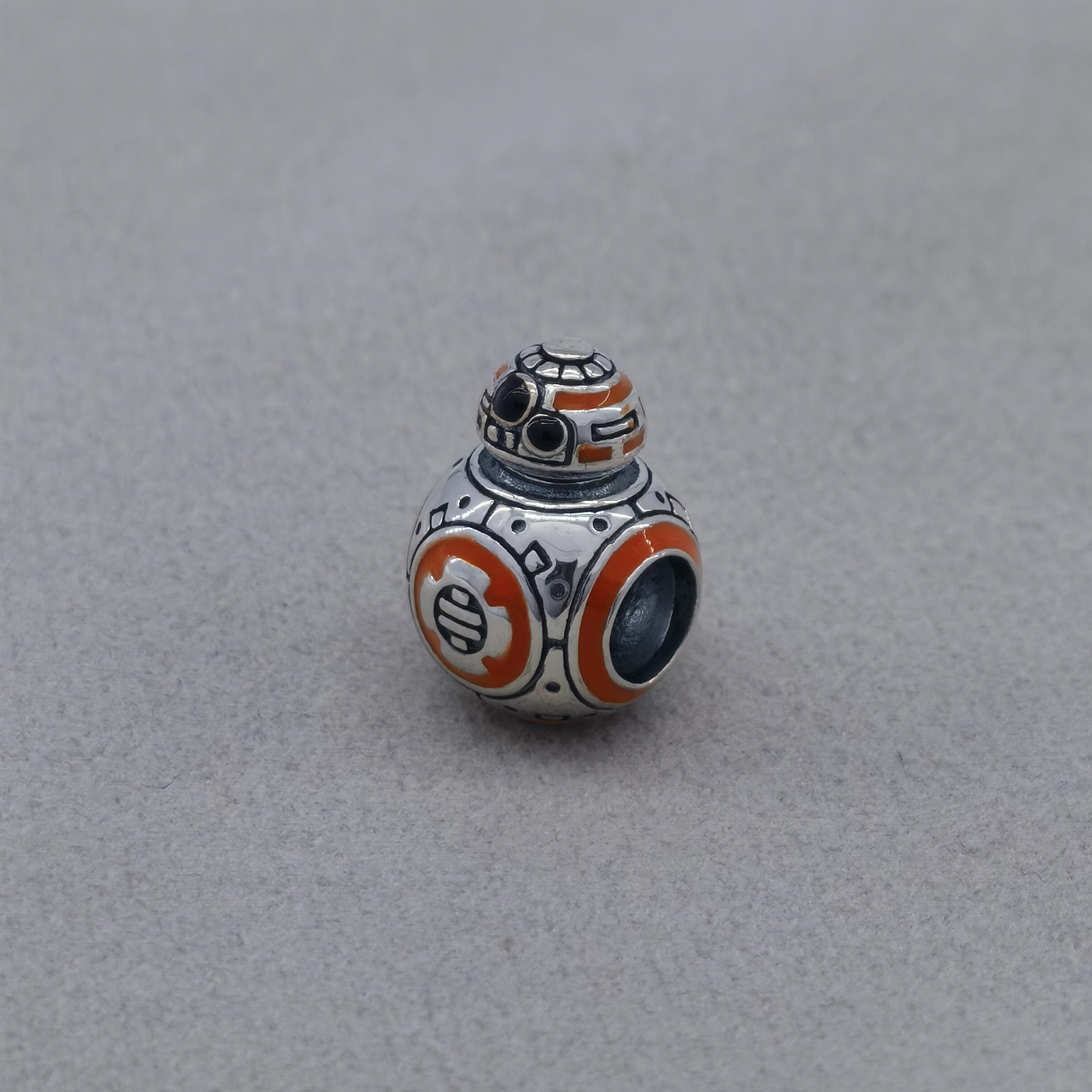 Pandora Sliver Charm Star Wars BB-8 - Etsy