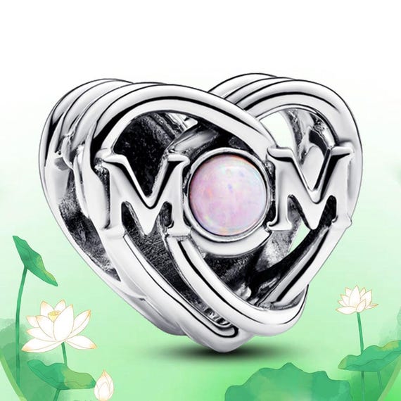S925 Sterling Silver Pink Heart Series Pandora Jewelry Charm - Etsy