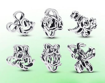 S925 sterlingzilver Disney x Pandora Mickey and Friends volledige collectie sieradenbedel