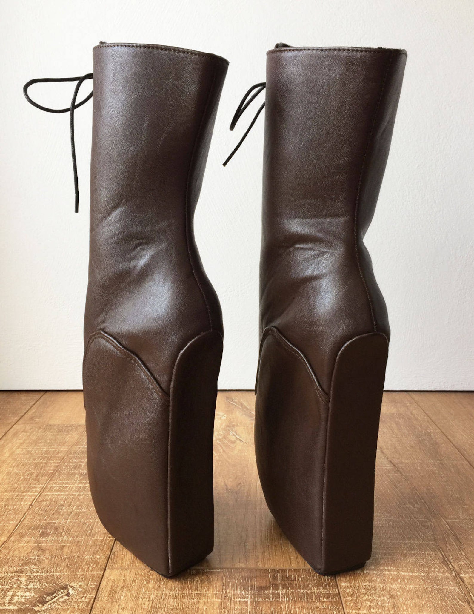begin ii ballet wedge hoof sole heelless fetish pointe training espresso bean begin ii ballet wedge hoof sole heelless fetish pointe training espresso bean