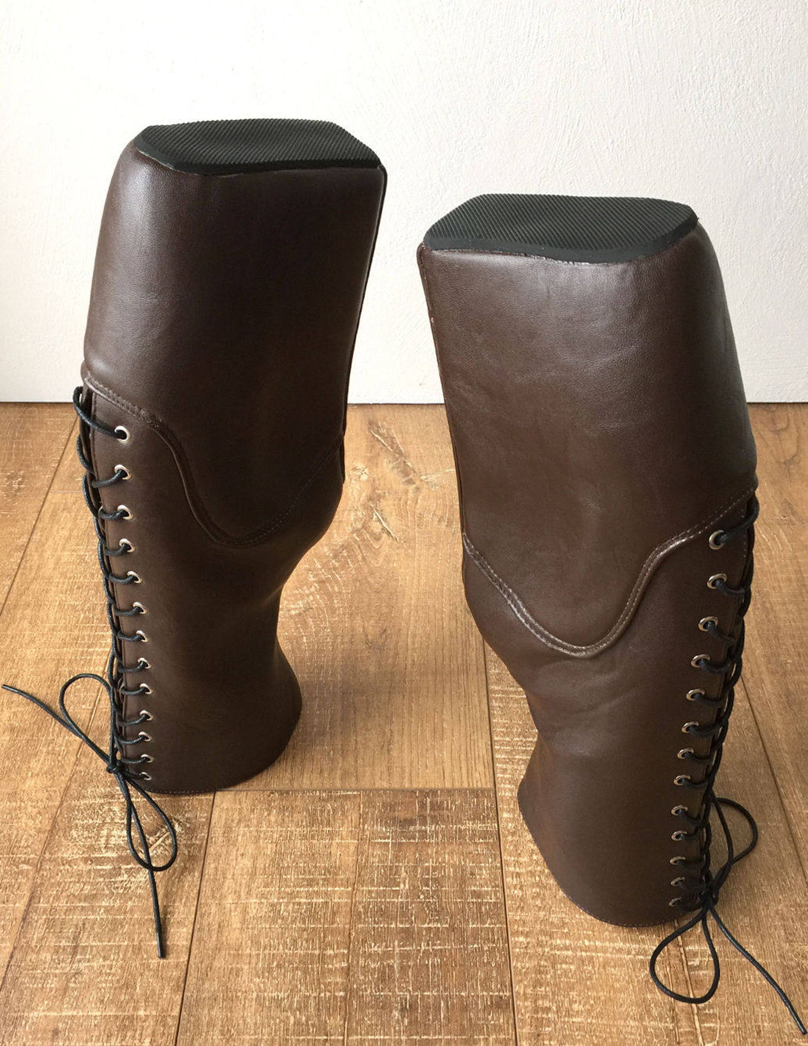 begin ii ballet wedge hoof sole heelless fetish pointe training espresso bean begin ii ballet wedge hoof sole heelless fetish pointe training espresso bean