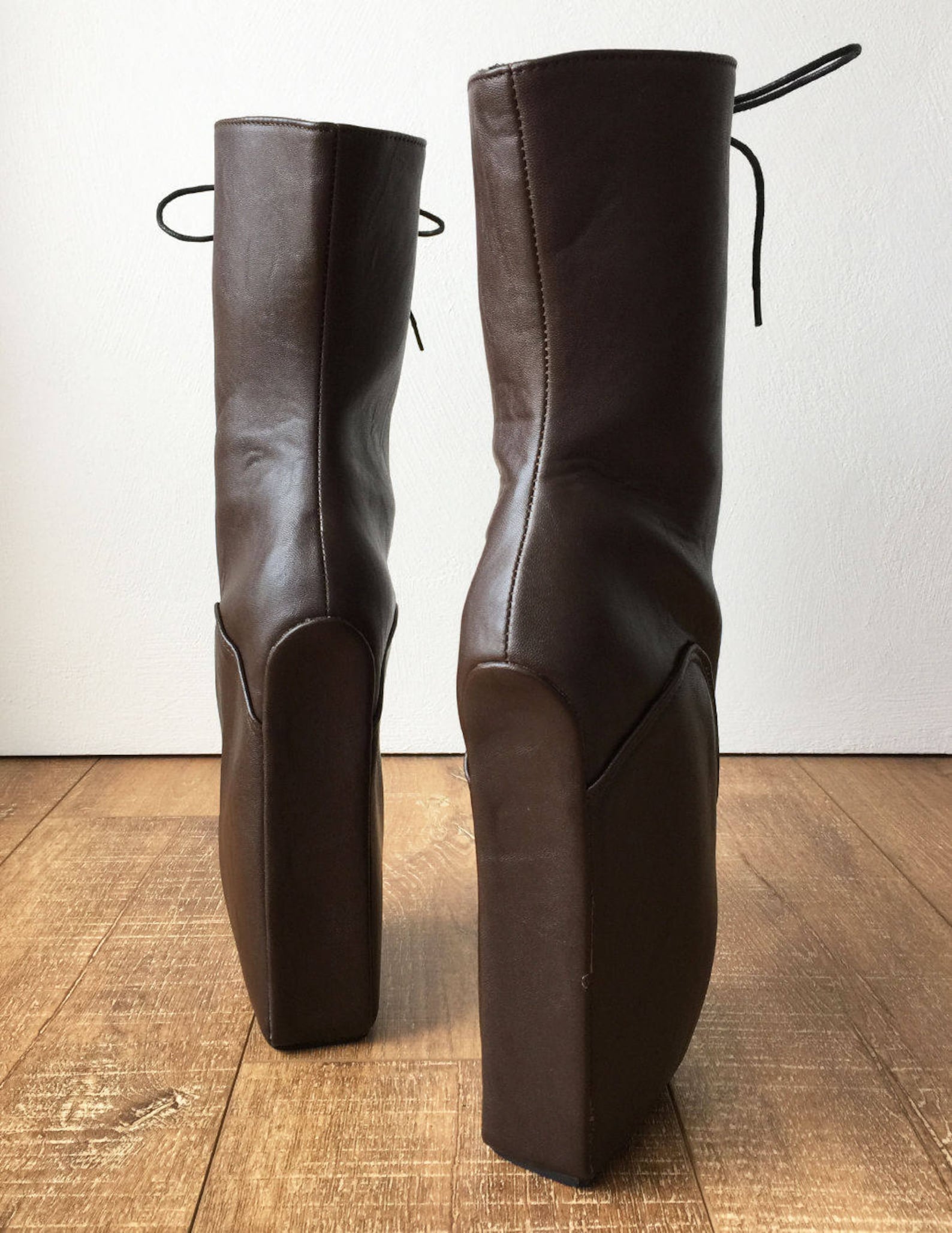 begin ii ballet wedge hoof sole heelless fetish pointe training espresso bean begin ii ballet wedge hoof sole heelless fetish pointe training espresso bean