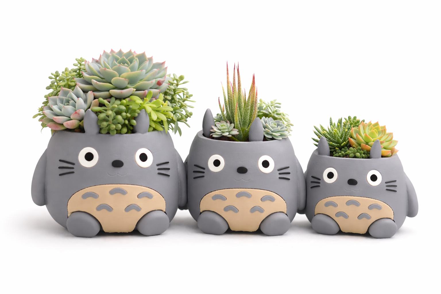 Totoro planter - Etsy 日本
