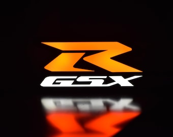 Suzuki GSX-R LED Lightbox - Luz de motocicleta impressa em 3D