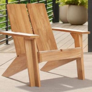 Progetti moderni per sedie Adirondack / Lavorazione del legno per salotti da esterno adatti ai principianti (PDF) immagine 3