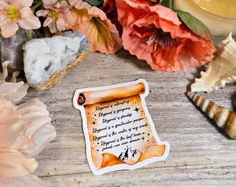 ACOTAR Rhysand Vinyl Aufkleber: Velaris, Night Court