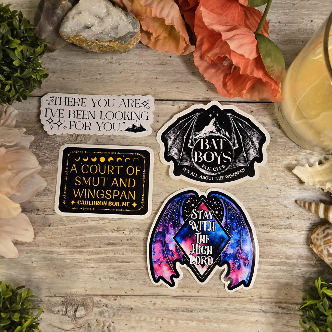 A Court of Thorns and Roses Vinyl Decal Sticker: Night Court, Sarah J ...