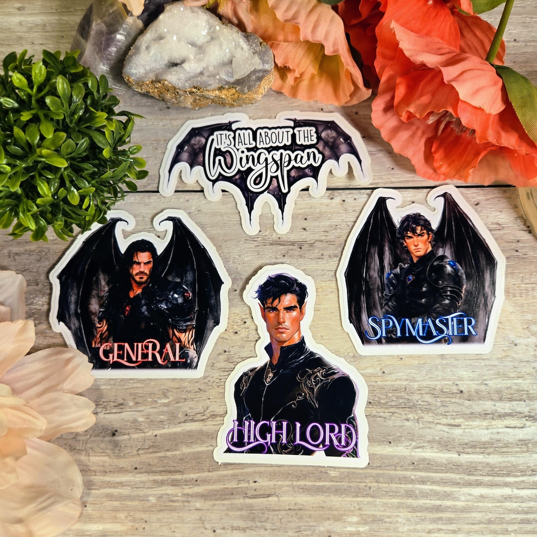 Bat Boy Sticker ACOTAR Bat Boys Vinyl Decal Sticker - Wingspan, Cassian - Etsy Australia