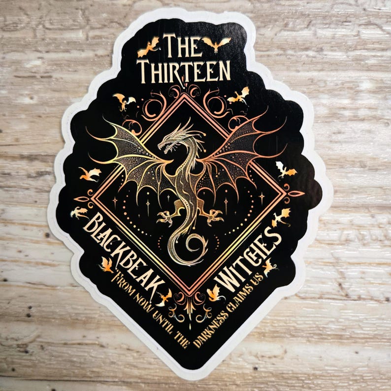 Throne of Glass Vinyl Sticker: Manon Blackbeak, The Thirteen image 7