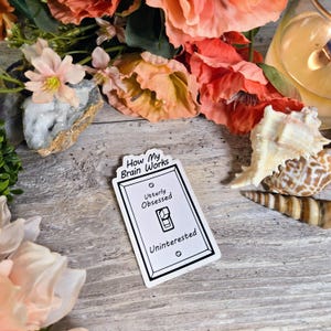 ADHD, ADD, Exekutiv Dysfunktion, Neurovielfalt, Neurospicy, Vinyl Aufkleber, Aufkleber, Dopamin, Neurodivergent, ODD