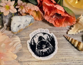 Naklejka winylowa ACOTAR Suriel Tea – Feyre, Rhysand, Velaris Stamp