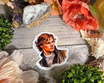 Outlander Jamie Vinyl Decal Sticker - Sassenach