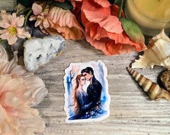 ACOTAR Feyre Rhysand Vinyl Aufkleber: Velaris Nacht Hof