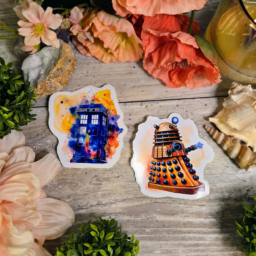 TARDIS Vinyl Decal Sticker: Dr. Who Dalek - Etsy