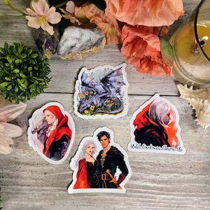 Throne of Glass Vinyl Sticker: Manon Blackbeak, The Thirteen Manon Set