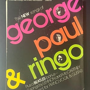 Beatles Chord Book - Etsy