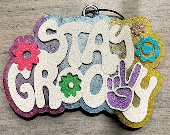 Flower Power Groovy Freshie