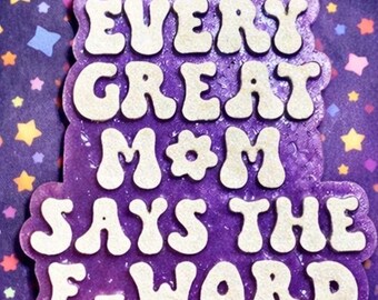 Funny Mom Freshie: Handmade Car Air Freshener