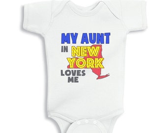Toddler//Kids Short Sleeve T-Shirt My Aunt in Delaware Loves Me
