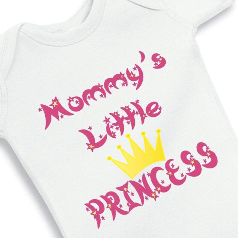 Download Mommys little princess Personalized baby bodysuit | Etsy