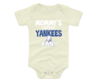 Mommy's Cutest Yankees Fan Baby Bodysuit