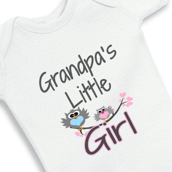 grandpa's little girl baby clothes