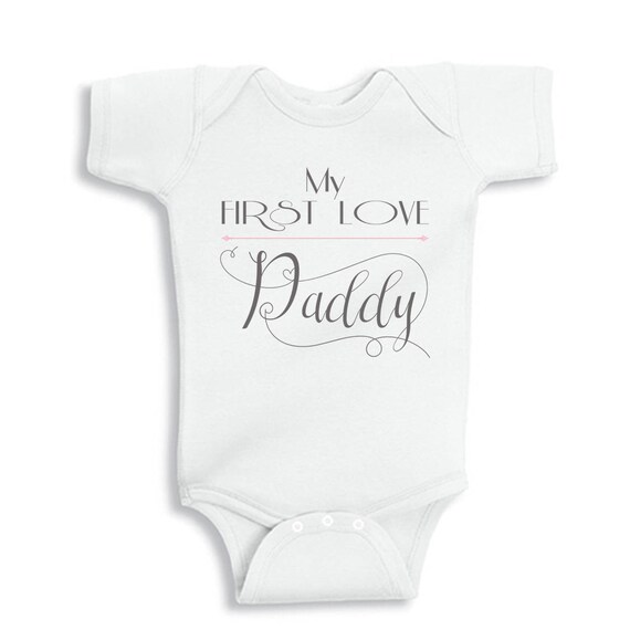 i love daddy t shirt baby