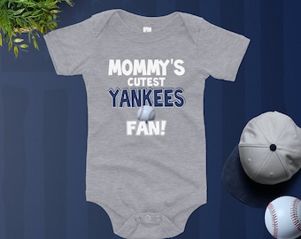 Mommy's Cutest Yankees Fan Baby bodysuit