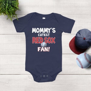 Mamas süßeste Red Sox Fan Baby Strampler