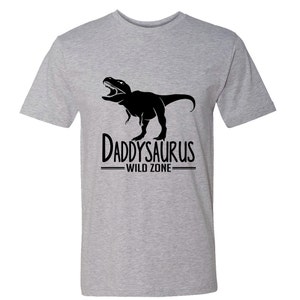 Daddysaurus Babysaurus Heather Shirts Daddy and Me Shirt Set - Etsy
