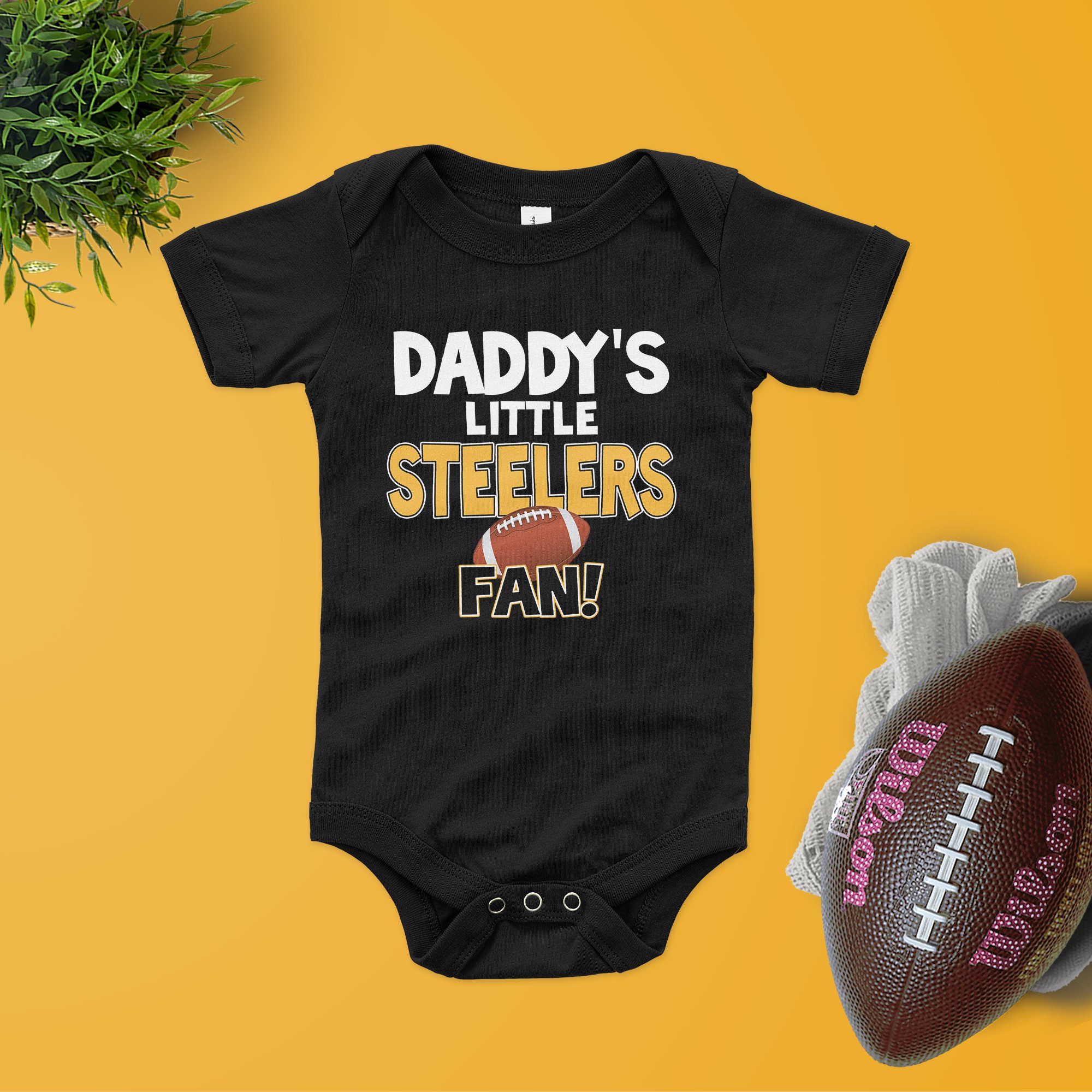 Steelers Custom Infant Home Jersey