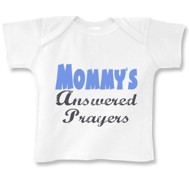 Mommy's Answered Prayers Faith Baby Boy Bodysuit Etsy