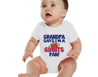  NanyCrafts' Grandpa Says I'm an Astros Fan Baby Bodysuit, Baby  Astros Fan: Clothing, Shoes & Jewelry