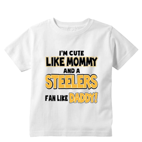 I Drool Black And Yellow Pittsburgh Steelers Baby Bodysuit