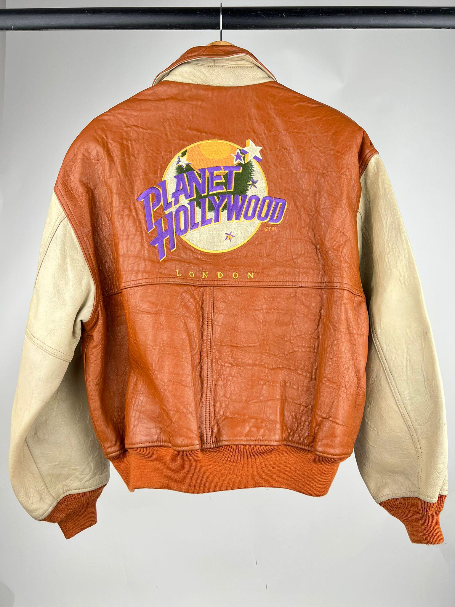 Planet Hollywood Leather Jacket - Etsy