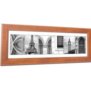 Wedding Sign - Framed Last Name with Alphabet Pictures, Personalized Wedding Gift or Graduation  ~ Exclusively by Creative Letter Art©