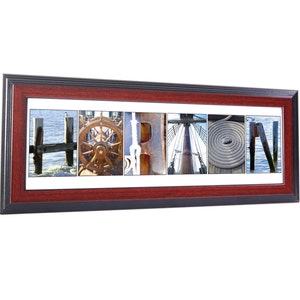 Framed Beach Wedding Name from original Alphabet Photograph Letters for Personalized Gift,  Baby Name ~ Exclusively by Creative Letter Art©