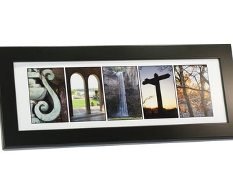Framed Personalized Name -  Original Alphabet Photography Wedding Gift or Graduation ~ Exclusively by Creative Letter Art©