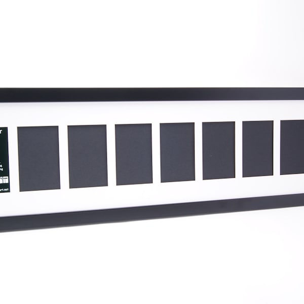 4x6 Multiple 3 4 5 6 7 8 9 10 11 12 13 14 Öffnung Schwarz Bilderrahmen mit Passepartout, Multi Öffnung Fotorahmen Collage