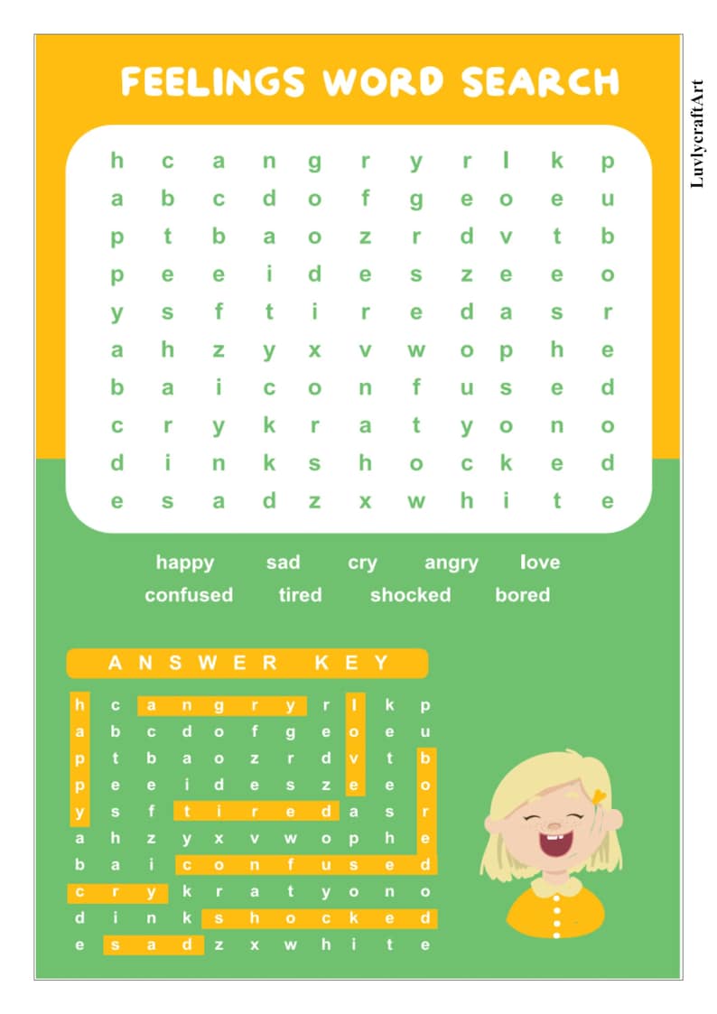 Halloween Word Search Printable Kids Adults Party Game (digital