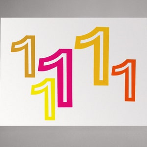 Untitled (No. 1) | Handprinted Silkscreen Art Print