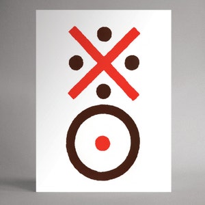 Untitled | Handprinted Silkscreen Art Print