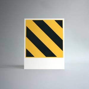 Untitled (Hazard) | Handprinted Silkscreen Art Print