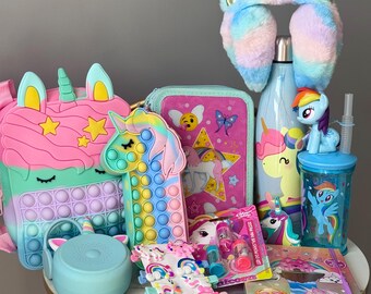 Rainbow Unicorn Gift Set for Kids